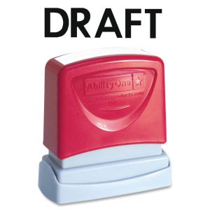 SKILCRAFT Pre-Inked Message Stamp