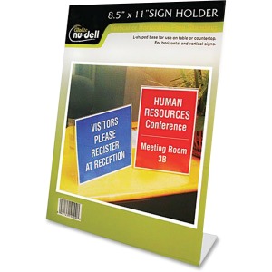 Golite nu-dell One-piece Sign Holder