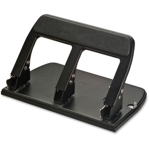 Officemate Heavy-duty 3-hole Punch with Padded Handle