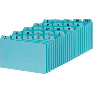 Oxford A-Z Tabs Index Card Guides