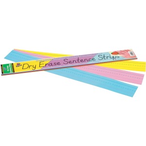 Pacon® Dry Erase Sentence Strips