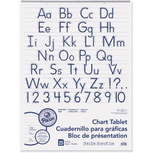 Pacon Ruled Chart Tablet