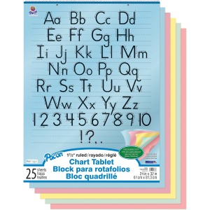 Pacon Colored Paper Chart Tablet