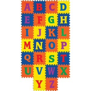 Creativity Street WonderFoam Alphabet Carpet Tiles