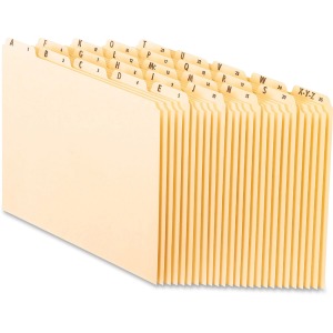 Pendaflex Manila Alphabetical File Guides