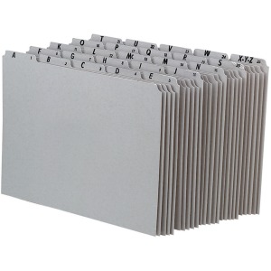 Pendaflex Gray Alphabetical File Guide Set