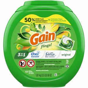 Gain Flings Detergent Pacs