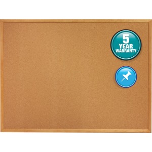 Quartet Classic Series Cork Bulletin Board