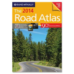 Rand McNally Advantus 2014 Paperback Atlas Travel Printed Book