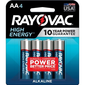 Rayovac High Energy Alkaline AA Batteries