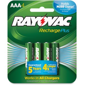Rayovac Recharge Plus AAA Batteries