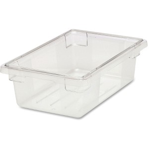 Rubbermaid Commercial 3-1/2 Gallon Clear Food/Tote Box