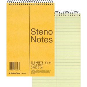 Rediform Wirebound Steno Notebook