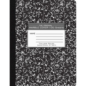 Roaring Spring College Ruled Hard Cover Composition Book