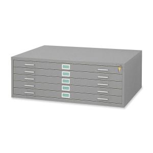 Safco 5-Drawer Steel Flat File