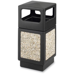 Safco Indoor/outdoor Square Receptacles