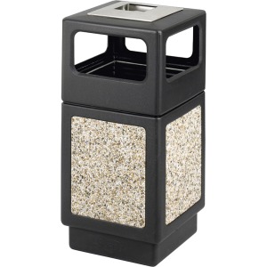 Safco Plastic/Stone Aggregate Receptacles