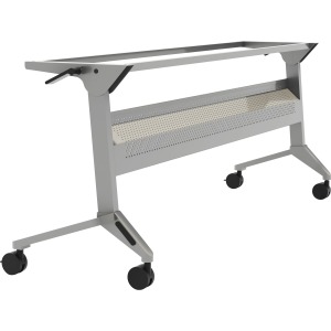 Safco Flip-N-Go Silver Training Table Base