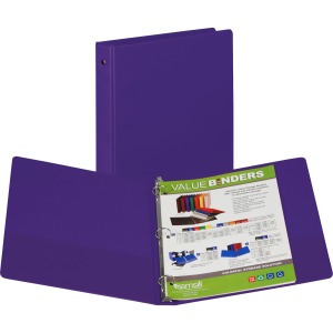 Samsill Value 1" Round Ring Storage Binder