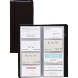 Samsill Regal Leather Business Card Holders