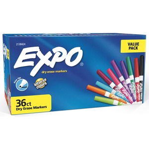 Expo Low-Odor Dry Erase Fine Tip Markers