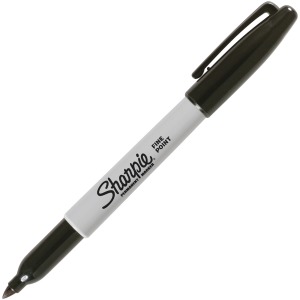 Sharpie Permanent Markers, Fine Tip, Assorted Metallic, 6/Pack (2029678)