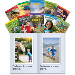 Shell Education TFK 1st-grade Spanish 10-Book Set 3 Printed Book