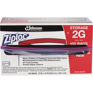 Ziploc® 2-Gallon Storage Bags