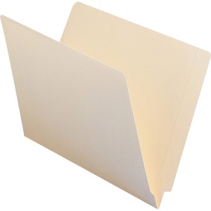 Smead Shelf-Master Straight Tab Cut Letter Recycled End Tab File Folder