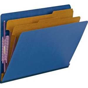 Smead 1/3 Tab Cut Letter Recycled Classification Folder