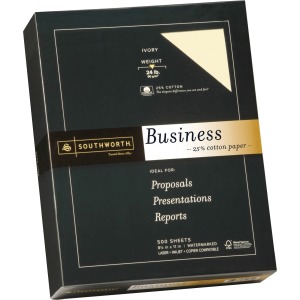 Southworth 24lb 25% Cotton Business Paper