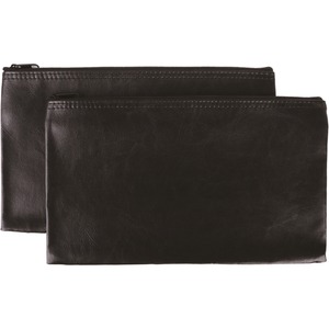 Sparco Carrying Case (Wallet) Cash, Check, Receipt, Office Supplies - Black