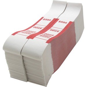 Sparco White Kraft ABA Bill Straps