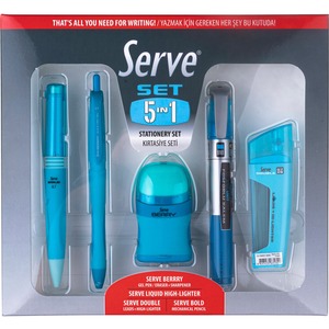 So-Mine Serve 5 in 1 Stationery Set