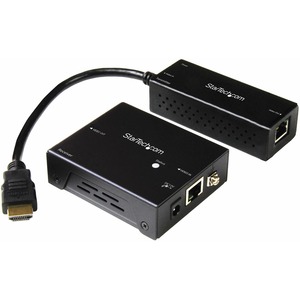 StarTech.com 4K HDMI Extender with Compact Transmitter - Up to 40 m (130 ft.) - HDBaseT Extender Kit - UHD 4K - ST121HDBTDK