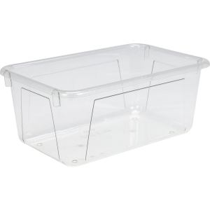 Storex Crystal Clear Cubby Bin