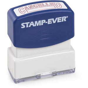 Trodat Pre-inked CANCELED Message Stamp