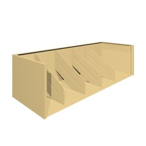 Tennsco A36 Series Modular 4 Fixed Dividers