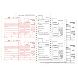 TOPS 4-part 1099-NEC Tax Forms