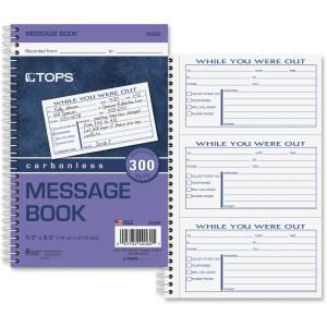 TOPS Important Message Book