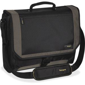 Targus CityGear TCG200 Carrying Case (Messenger) for 17" Notebook - Black, Yellow