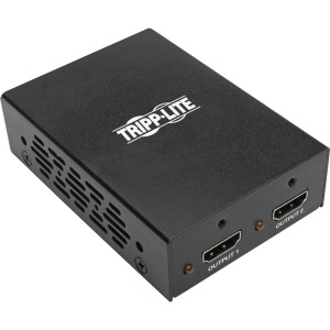 Tripp Lite by Eaton 2-Port 3D 4K HDMI Splitter, HDMI 2.0, HDCP 2.2 UHD 4K @ 60Hz, HDR, TAA