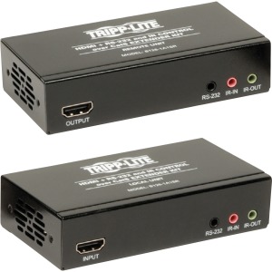 Tripp Lite by Eaton HDMI over Cat5/6 Extender Kit Transmitter/Receiver 4K Serial and IR Control Up to 328 ft. (100 m) TAA