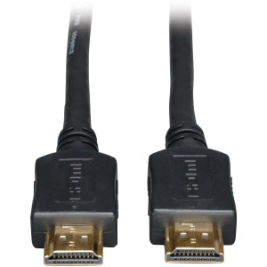 Tripp Lite High-Speed HDMI Cable Digital Video with Audio UHD 4K (M/M) Black 10 ft. (3.05 m)