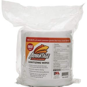 2XL Advantage Sanitizing Wipes