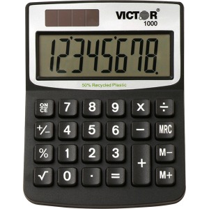 Victor 1000 Mini Desktop Calculator