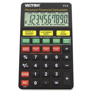 Victor V14 Personal Financial Calculator