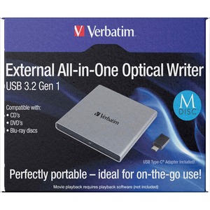 Verbatim External All-in-One Optical Writer