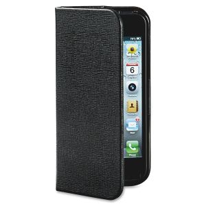 Verbatim Carrying Case (Folio) for iPhone 5/5S - Liquorice Black