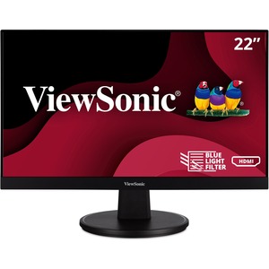 ViewSonic VA2447-MH 24 Inch Full HD 1080p Monitor with Ultra-Thin Bezel, AMD FreeSync, 75Hz, Eye Care, and HDMI, VGA Inputs for Home and Office